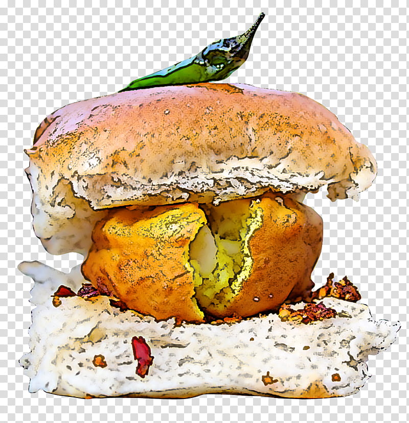 food cuisine dish veggie burger fast food, Bun, Cheeseburger, Ingredient, Junk Food, Baked Goods transparent background PNG clipart