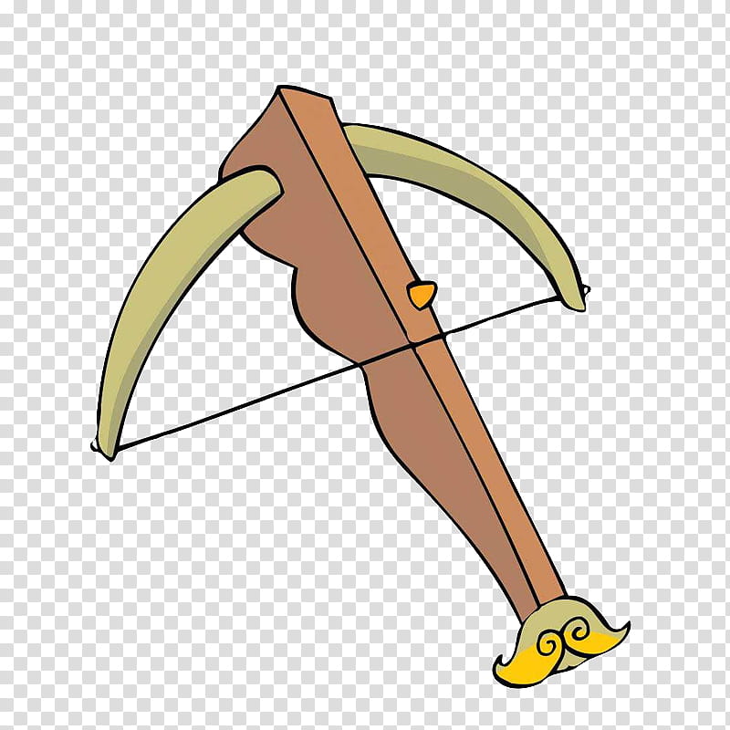 Painting, Weapon, Color, Papercutting, Cartoon, Spear, Yellow, Line ...