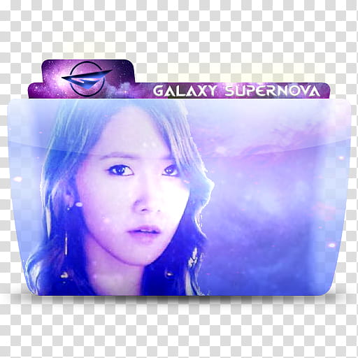 SNSD Galaxy Supernova Folder Icon , Yoona, Galaxy Supernova transparent background PNG clipart