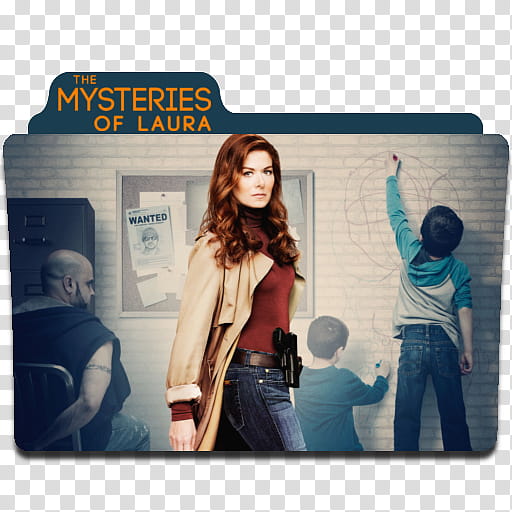  Fall Season Tv Series Folder Icon Pack, The Mysteries of Laura transparent background PNG clipart