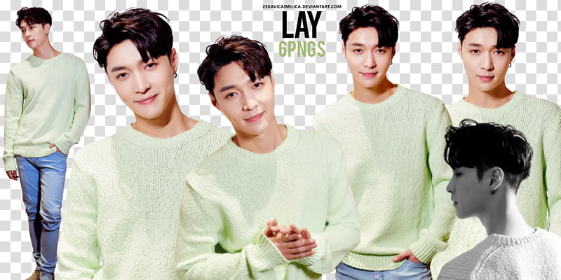 EXO Lay , Yixing Zhang transparent background PNG clipart