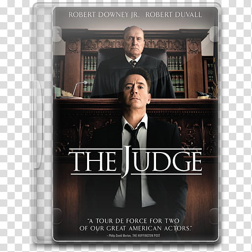 Movie Icon Mega , The Judge, The Judge DVD case transparent background PNG clipart