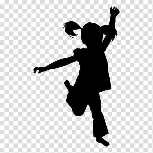 silhouette athletic dance move standing happy dancer transparent background PNG clipart