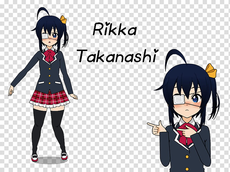 Kisekae, Rikka Takanashi transparent background PNG clipart