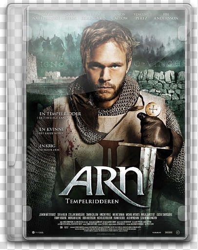 DVD Case v collection part , arn-_temple_knight- transparent background PNG clipart