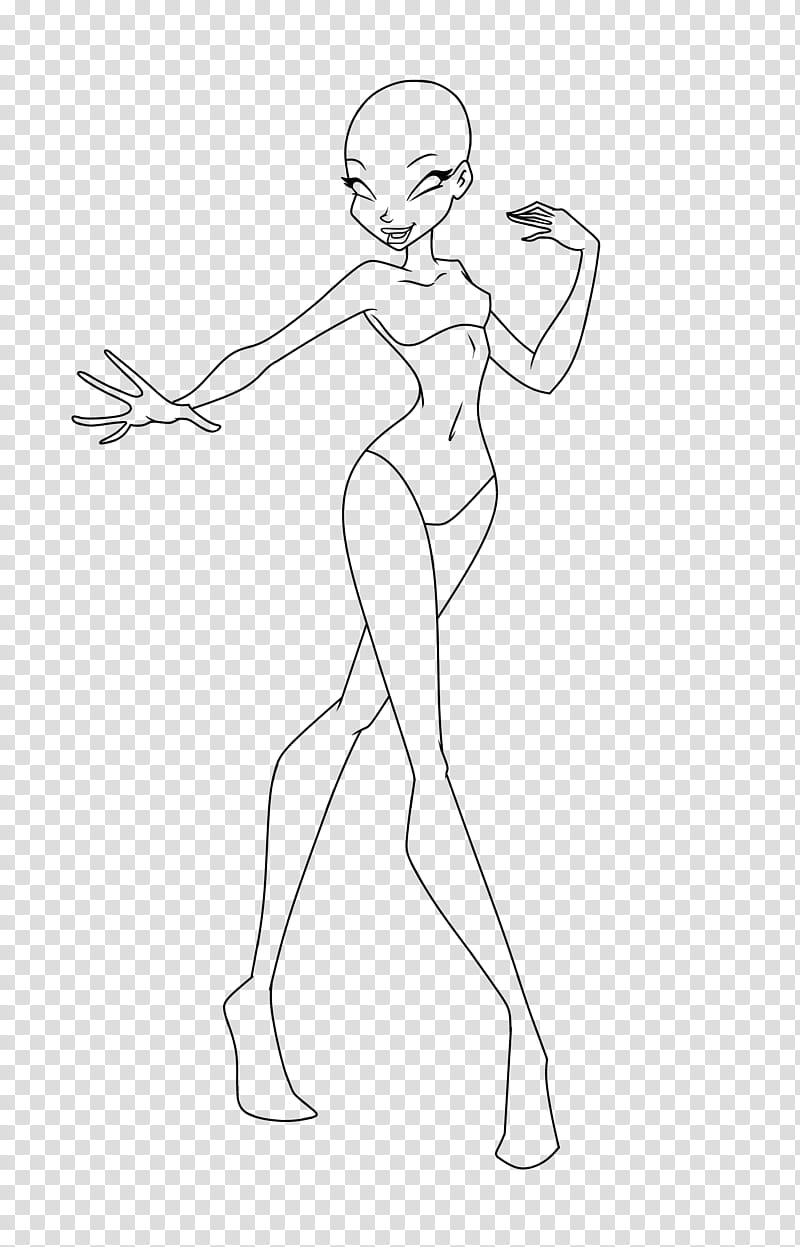 Free Base Winx Magic, woman sketch t transparent background PNG clipart