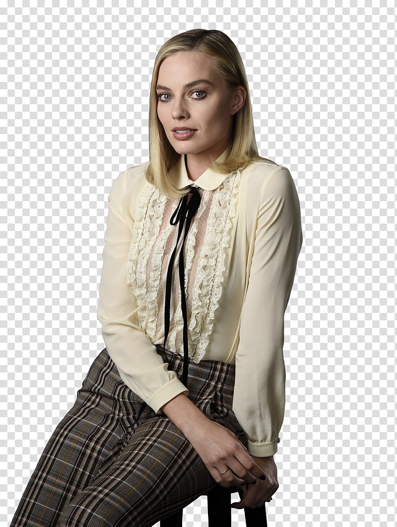 Margot Robbie transparent background PNG clipart