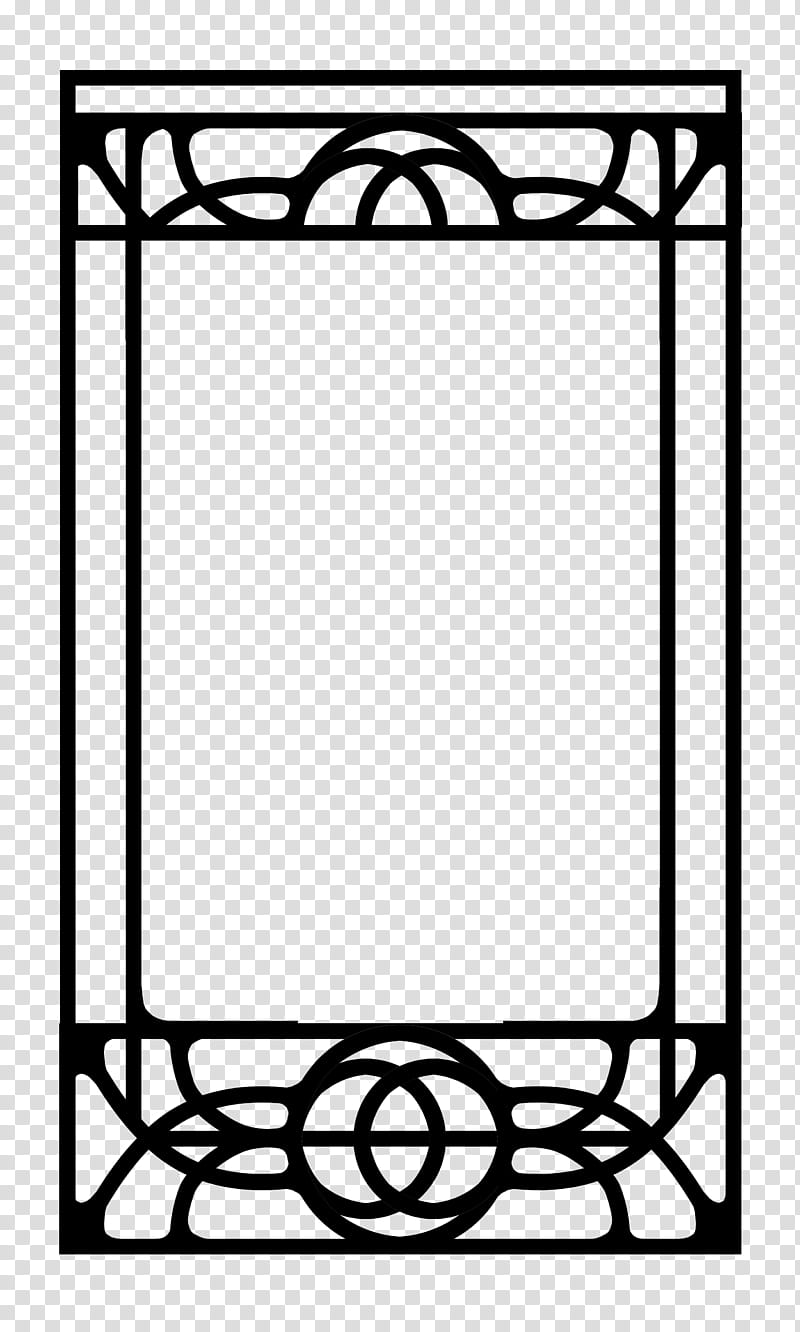 Build A Nouveau Frame, rectangular black frame transparent background PNG clipart