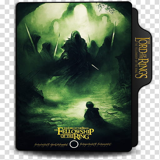 The Lord Of The Rings Collection Folder Icon , The Lord of the Rings The Fellowship of the Ring transparent background PNG clipart