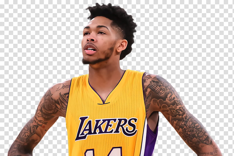 Hair, Brandon Ingram, Basketball, Tshirt, Sleeve, Outerwear, Los Angeles Lakers, Sports transparent background PNG clipart