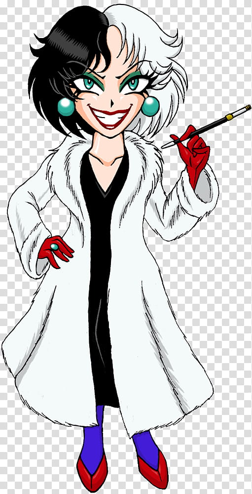 Cruella De Vil transparent background PNG clipart