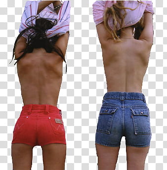 AESTHETIC GRUNGE, two woman removing their clothes transparent background PNG clipart