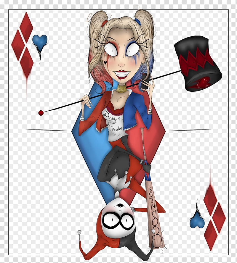 New and Classic, Harley Quinn transparent background PNG clipart