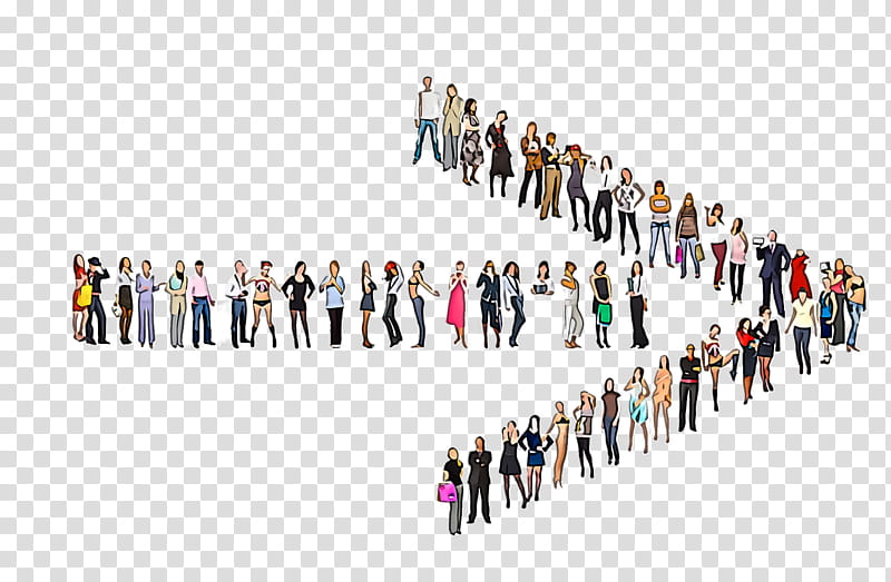 people social group crowd community team, Queue Area transparent background PNG clipart