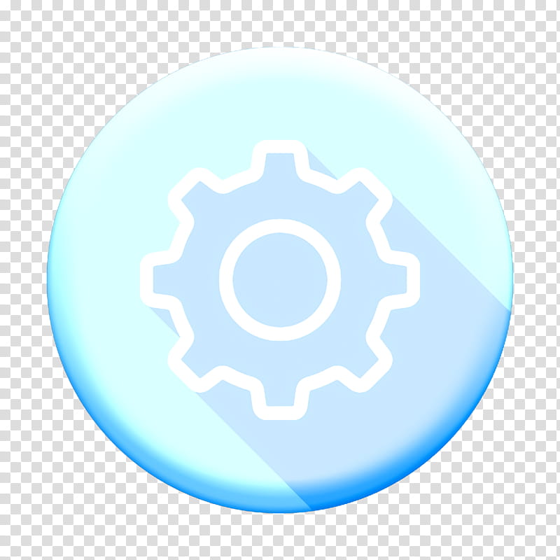 online icon settings icon social market icon, Web Icon, Web Page Icon, Blue, Aqua, Circle, Turquoise, Electric Blue transparent background PNG clipart