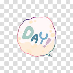s, day text bubble transparent background PNG clipart