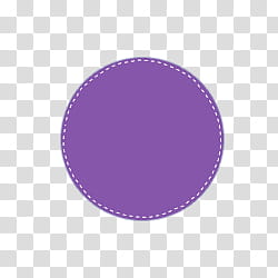 circles with dashed, round purple box transparent background PNG clipart