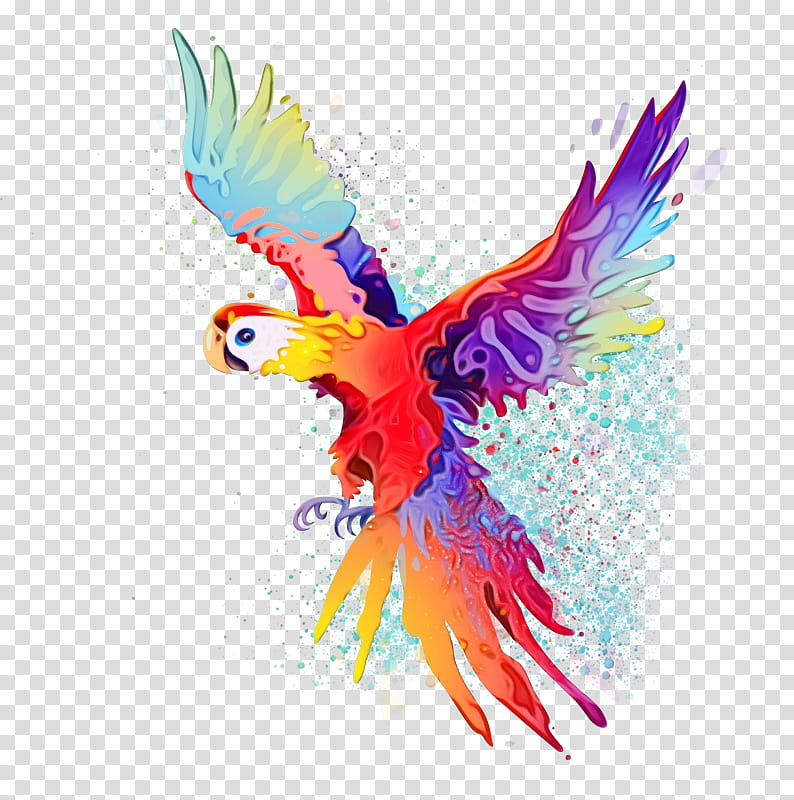 Watercolor Business, Paint, Wet Ink, Macaw, Parrot, Computer, Beak, Education transparent background PNG clipart