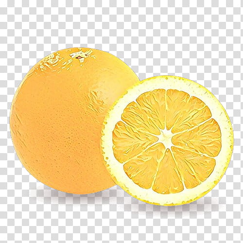 Orange, Citrus, Yellow, Fruit, Lemon, Citric Acid, Meyer Lemon, Grapefruit transparent background PNG clipart