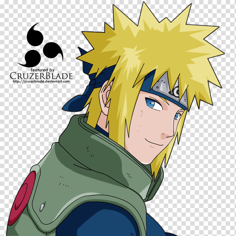 drawing of Naruto's father transparent background PNG clipart