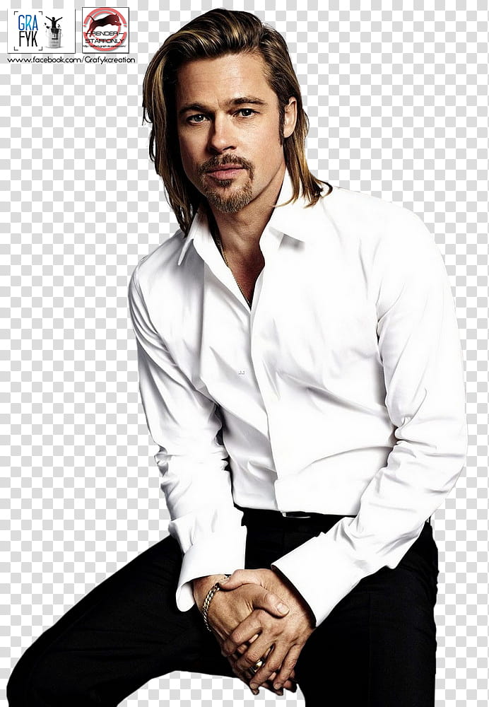 Brad Pitt  transparent background PNG clipart