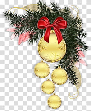 Christmas ornament, Watercolor, Paint, Wet Ink, Tree, Holiday Ornament, Christmas Decoration, Fir transparent background PNG clipart thumbnail