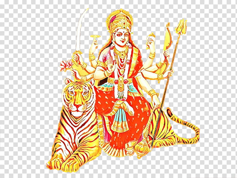 Durga Mata, Navaratri, Parvati, Dussehra, Lakshmi, Devi, Durga Puja, Deity transparent background PNG clipart