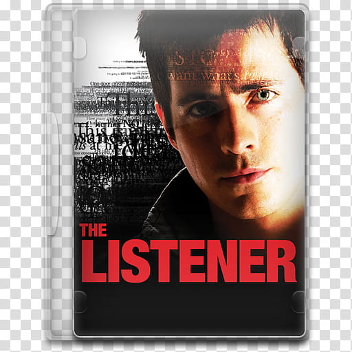 TV Show Icon Mega , The Listener, The Listerner movie poster transparent background PNG clipart