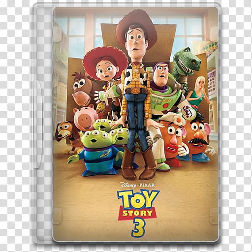 Movie Icon , Toy Story , Disney Toy Story  DVD case transparent background PNG clipart