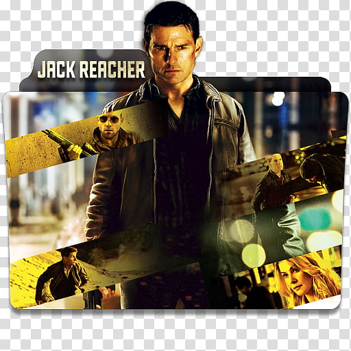 Movie Collection Folder Icon Part , Jack Reacher v transparent background PNG clipart
