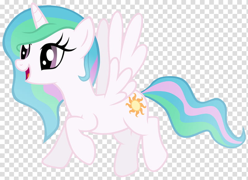 Celestia, Just another average Alicorn, white and multicolored unicorn art transparent background PNG clipart