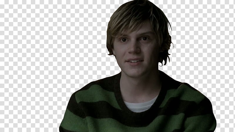 Evan Peters , man looking at camera transparent background PNG clipart