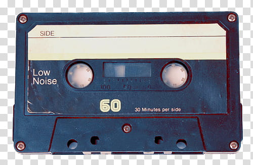 Low Noise cassette tape transparent background PNG clipart