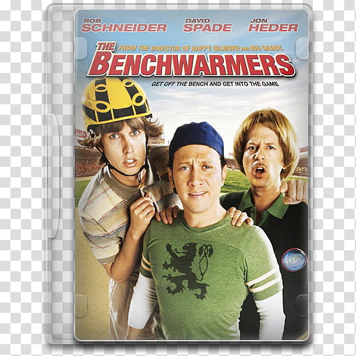 Movie Icon , The Benchwarmers, The Benchwarmers DVD case transparent background PNG clipart