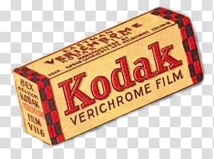 , Kodak verichrome film box transparent background PNG clipart