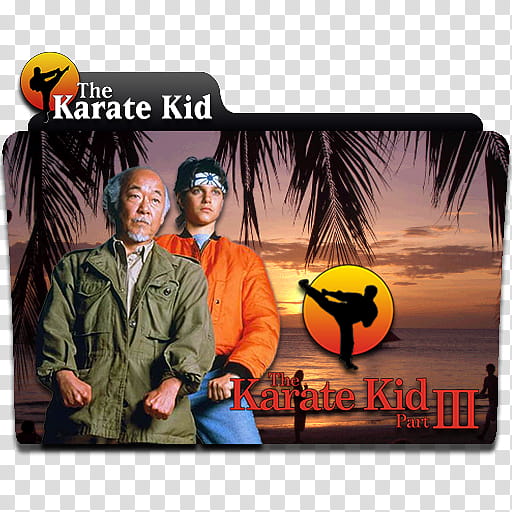 Epic  Movie Folder Icon Vol , The Karate Kid  transparent background PNG clipart