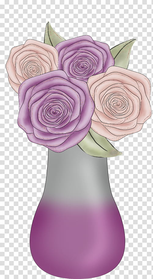 Garden roses, Cut Flowers, Purple, Violet, Pink, Plant, Lilac, Lavender transparent background PNG clipart