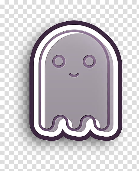 cute icon friend icon ghost icon, Halloween Icon, Scary Icon, Smile Icon, Sweet Icon, Logo transparent background PNG clipart