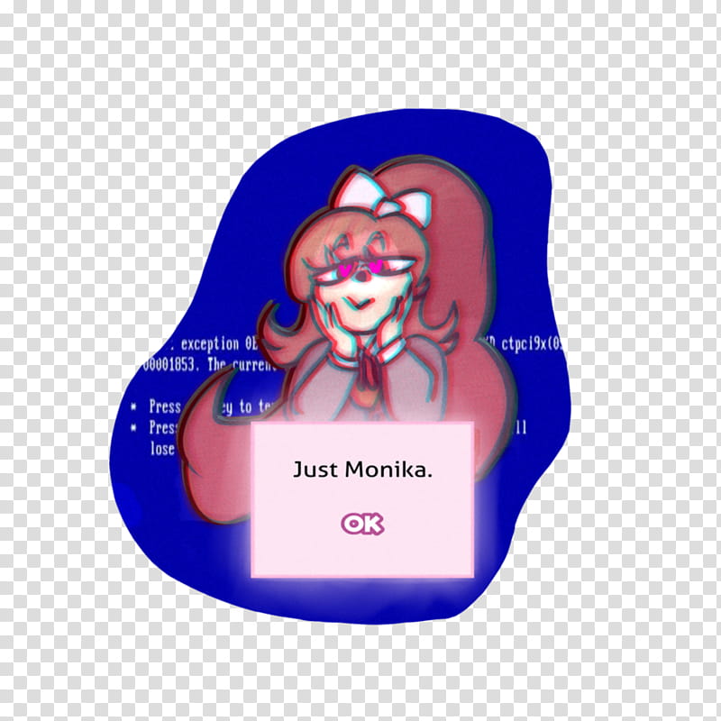 Just Monica, Take !! transparent background PNG clipart
