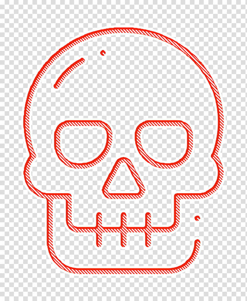 Skull icon Esoteric icon, Face, Facial Expression, Head, Text, Nose, Smile, Mouth transparent background PNG clipart
