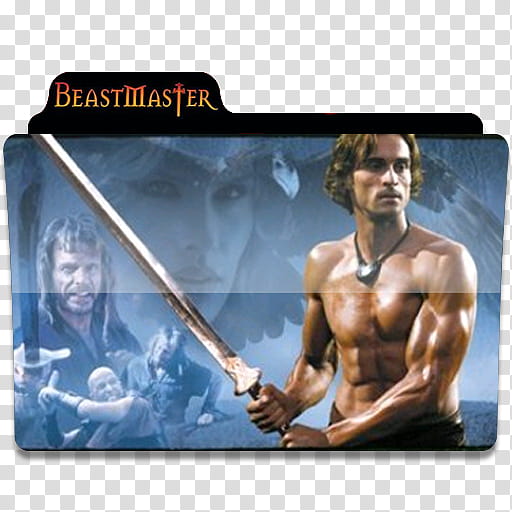 Tv Show Icons, Beastmaster, Beastmaster movie graphic folder transparent background PNG clipart