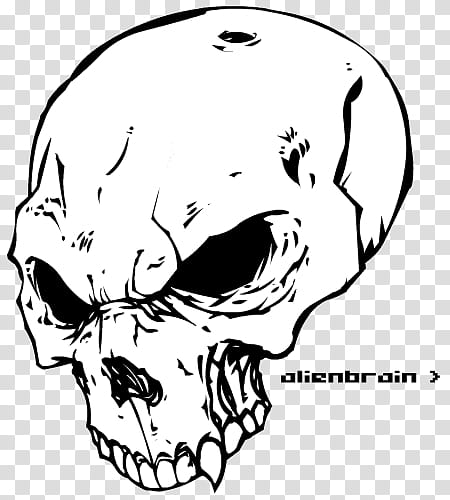 Skull, black skull screenshot transparent background PNG clipart