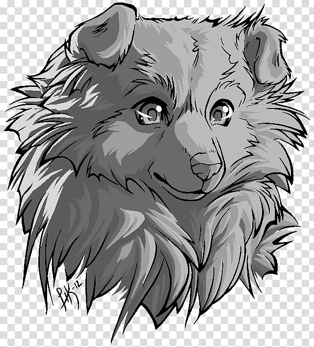 Floofy Free Dog Base age, black and gray dog illustration transparent background PNG clipart