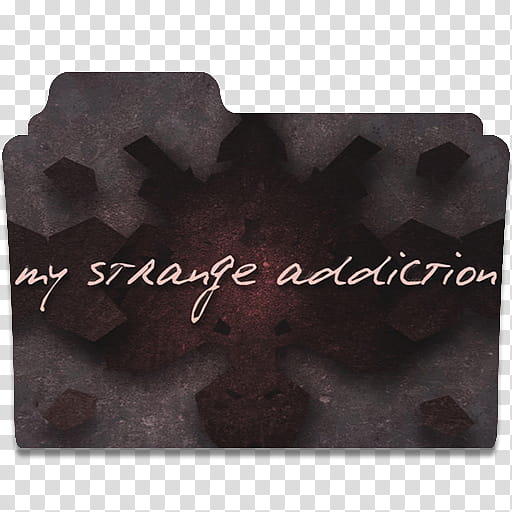 My Strange Addiction TV Show Icon, MyStrangeAddiction transparent background PNG clipart