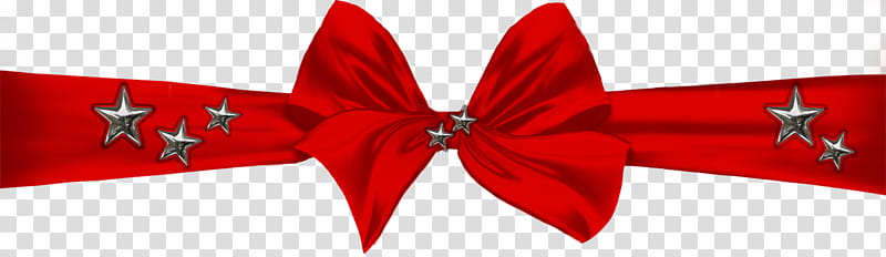 Christmas ribbons, red bow illustration transparent background PNG clipart