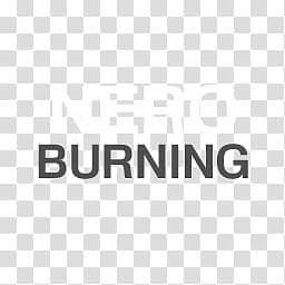 BASIC TEXTUAL, Nero Burning logo transparent background PNG clipart