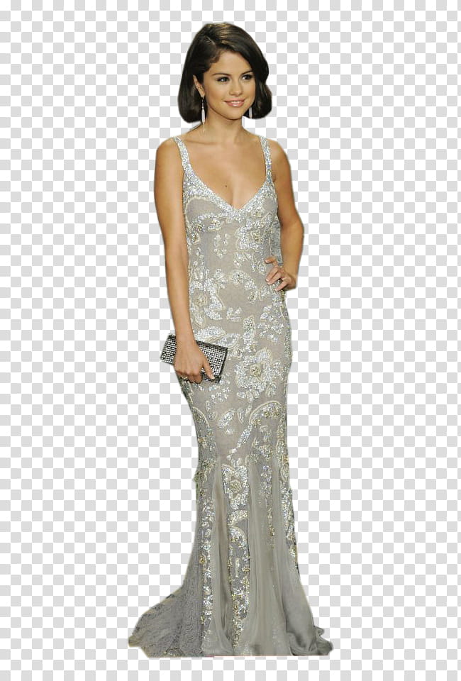 Selena Gomez Oscars transparent background PNG clipart