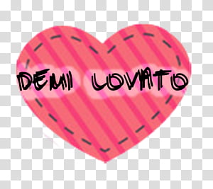 Demi Lovato Texto transparent background PNG clipart thumbnail