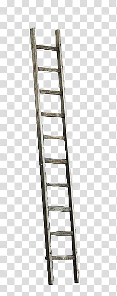 , brown wooden ladder transparent background PNG clipart