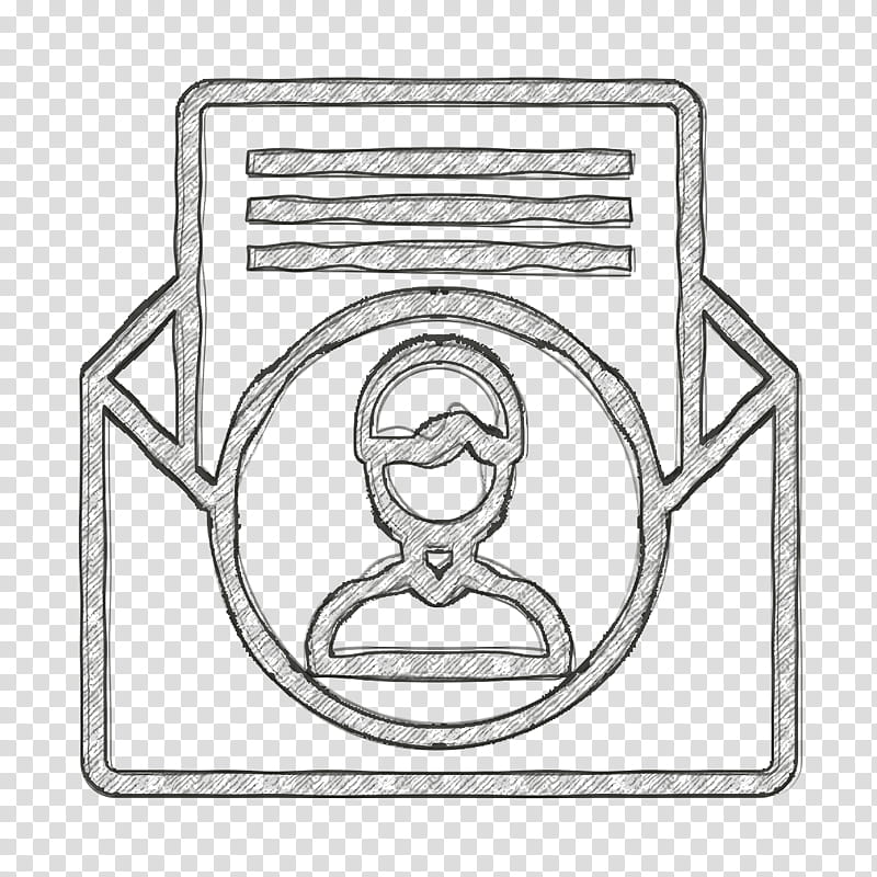 Mail icon Contact us icon Contact And Message icon, Line Art, Rectangle transparent background PNG clipart